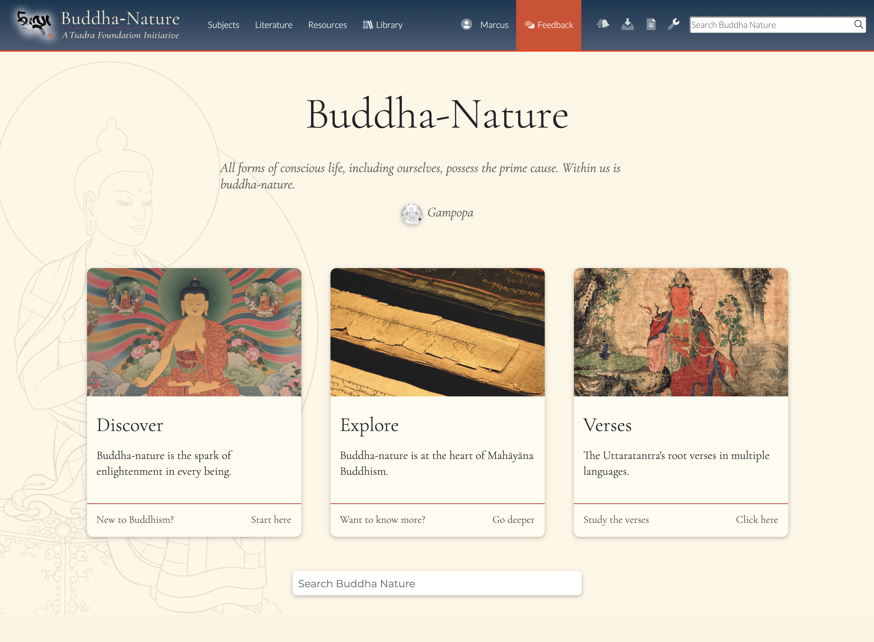 Buddha-Nature_Screenshot_Home_Page